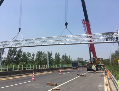 沧州沧州门架标牌施工现场