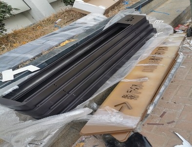 沧州沧州停车场不锈钢灯箱